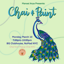 Load image into Gallery viewer, Chai and Paint: March 10