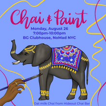 Load image into Gallery viewer, Chai and Paint August 26