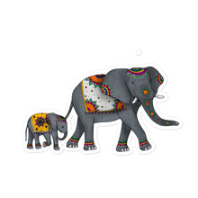 Load image into Gallery viewer, Mandala Elephant stickers