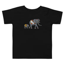 Load image into Gallery viewer, Mandala Elephants Toddler T-shirt
