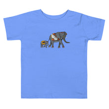 Load image into Gallery viewer, Mandala Elephants Toddler T-shirt