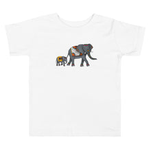 Load image into Gallery viewer, Mandala Elephants Toddler T-shirt
