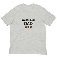Load image into Gallery viewer, World's Best Dad T-shirt