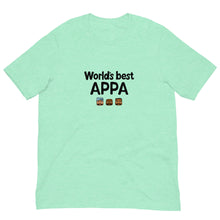 Load image into Gallery viewer, World's Best Appa T-shirt