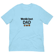 Load image into Gallery viewer, World's Best Dad T-shirt