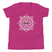 Load image into Gallery viewer, Youth Mandala Diya T-Shirt