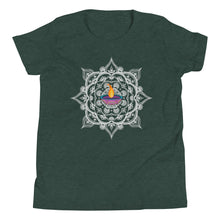 Load image into Gallery viewer, Youth Mandala Diya T-Shirt