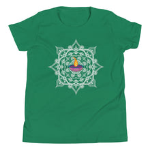 Load image into Gallery viewer, Youth Mandala Diya T-Shirt