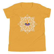 Load image into Gallery viewer, Youth Mandala Diya T-Shirt