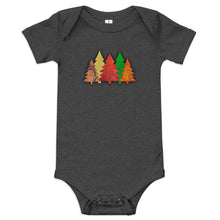 Load image into Gallery viewer, Baby Christmas Fabric Onesie