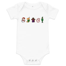 Load image into Gallery viewer, Baby Desi Christmas Elements Onesie