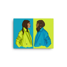 Load image into Gallery viewer, Twin Flame Canvas