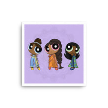 Load image into Gallery viewer, Desi Powerpuff Girls Canvas