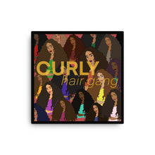 Load image into Gallery viewer, Curly Hair Gang Canvas