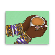 Load image into Gallery viewer, Bangles and Chai Canvas