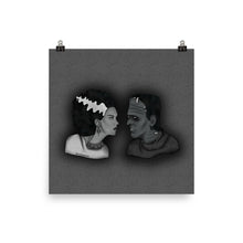 Load image into Gallery viewer, Desi Frankenstein Couple Art Print