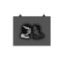 Load image into Gallery viewer, Desi Frankenstein Couple Art Print