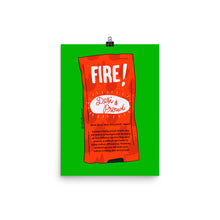 Load image into Gallery viewer, Desi Taco Bell Fire Sauce Print: Desi and Proud