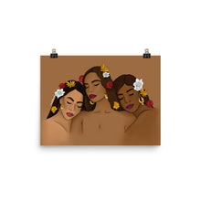 Load image into Gallery viewer, Peaceful Brown Skin Women Print