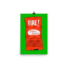 Load image into Gallery viewer, Desi Taco Bell Fire Sauce Print: Desi and Proud