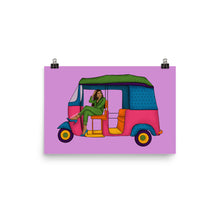 Load image into Gallery viewer, Hanging in an Auto Ricksha Print