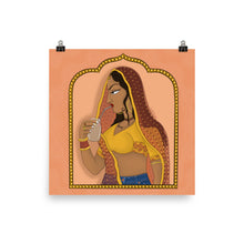 Load image into Gallery viewer, Iced Coffee Rajasthani Rani Print