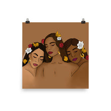 Load image into Gallery viewer, Peaceful Brown Skin Women Print
