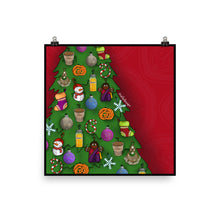 Load image into Gallery viewer, Desi Christmas Tree Print