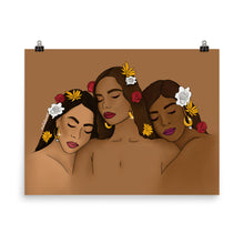 Load image into Gallery viewer, Peaceful Brown Skin Women Print