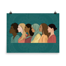 Load image into Gallery viewer, Side View Women Individual Empowerment Print
