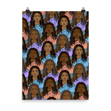 Load image into Gallery viewer, Gray Hair and Beautiful Print