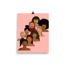 Load image into Gallery viewer, Diverse Women Empowerment Print Light Pink