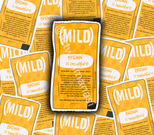Load image into Gallery viewer, Desi Mild Taco Bell Sauce Sticker: Brown is Beautiful