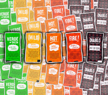 Load image into Gallery viewer, Desi Fire Taco Bell Sauce Sticker: Desi and Proud