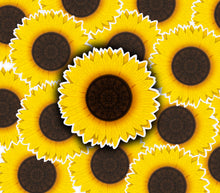 Load image into Gallery viewer, Sticker: Sunflower Mandala
