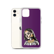 Load image into Gallery viewer, Desk Skeleton iPhone Case