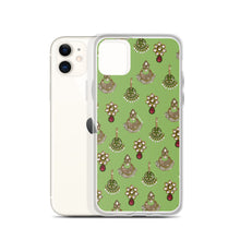 Load image into Gallery viewer, Desi Earrings Green Phone Case: iPhone