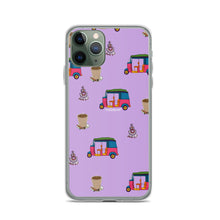 Load image into Gallery viewer, Auto, Earrings, and Chai Purple Phone Case: iPhone