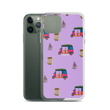 Load image into Gallery viewer, Auto, Earrings, and Chai Purple Phone Case: iPhone