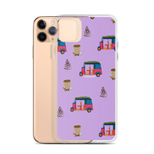 Load image into Gallery viewer, Auto, Earrings, and Chai Purple Phone Case: iPhone
