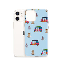 Load image into Gallery viewer, Auto, Earrings, and Chai Blue Phone Case: iPhone