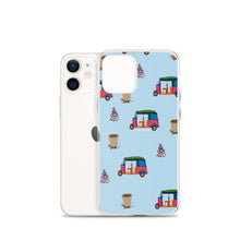 Load image into Gallery viewer, Auto, Earrings, and Chai Blue Phone Case: iPhone