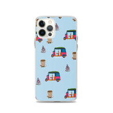 Load image into Gallery viewer, Auto, Earrings, and Chai Blue Phone Case: iPhone