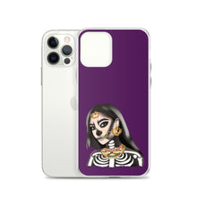 Load image into Gallery viewer, Desk Skeleton iPhone Case