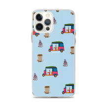 Load image into Gallery viewer, Auto, Earrings, and Chai Blue Phone Case: iPhone