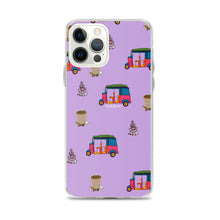Load image into Gallery viewer, Auto, Earrings, and Chai Purple Phone Case: iPhone