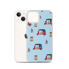 Load image into Gallery viewer, Auto, Earrings, and Chai Blue Phone Case: iPhone