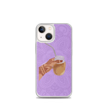 Load image into Gallery viewer, Iced Coffee Mendhi Hands Phone Case: iPhone