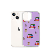 Load image into Gallery viewer, Auto, Earrings, and Chai Purple Phone Case: iPhone