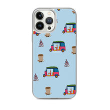Load image into Gallery viewer, Auto, Earrings, and Chai Blue Phone Case: iPhone